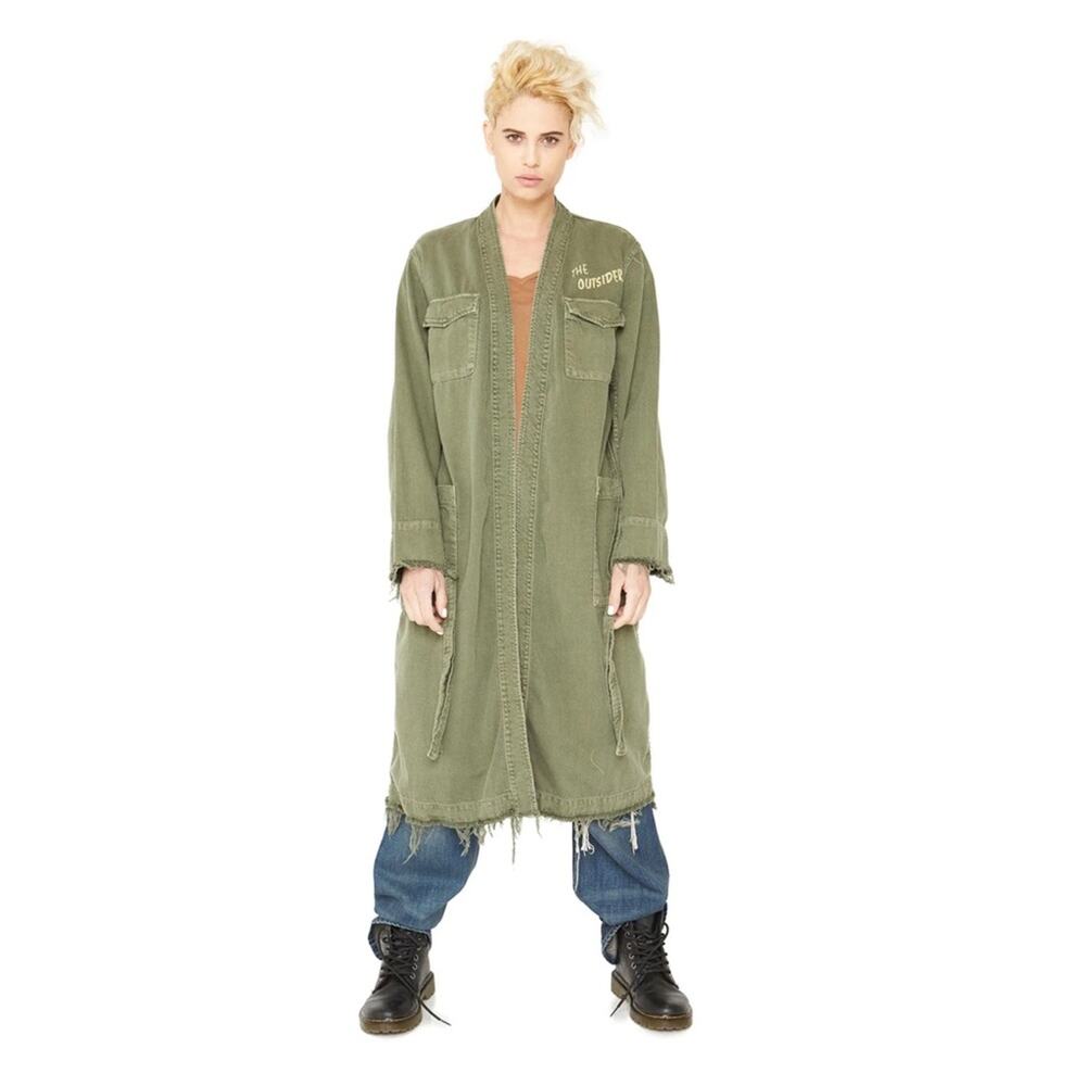 Free People x Sandrine Rose - NWT Army Long Jacket - Picture 14 of 16